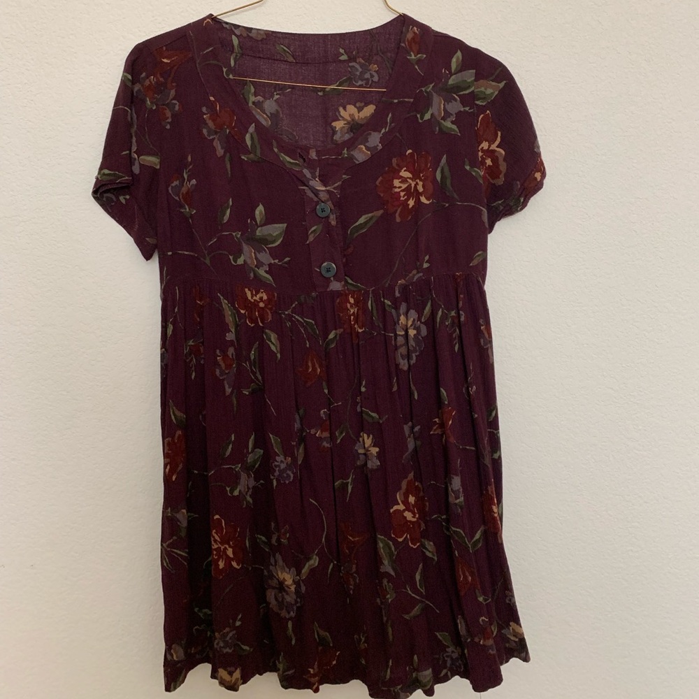 flowery flowy dress